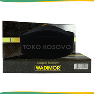 GROSIR (10 Pcs) Songkok SUSUN WADIMOR AC Tinggi 9 Peci Solat Hitam Pria Dewasa Kopiah Sholat Anak La