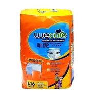 Wecare Adult Diapers L Contents 16 (Adult Pants Diapers)