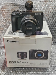 Canon M6 II + 15-45 + EVF-DC2