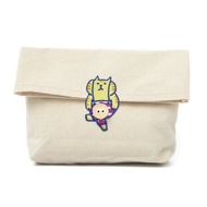 JzFun / 懶洋洋喵之助 刺繡多功能鈕扣套(散步)