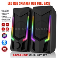 Speaker TV Model Gaming Full Bass Laptop Komputer HP ADVANCE CLS 107 Speaker USB Komputer | Speaker 