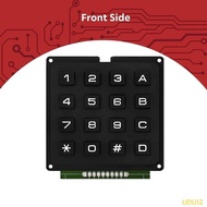 Lidu12 16Key 4x4 Membrane Button Keypad 4x4 Matrixes Array Matrixes Keyboard Membrane Button Keypad 