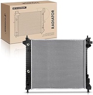 A-Premium Engine Coolant Radiator Assembly with Transmission Oil Cooler Compatible with Cadillac SRX 2010 2011 &amp; Saab 9-4X 2011, 3.0L, Automatic Transmission, Replace# 20818748