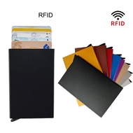 Aluminum Card Holder ID RFID Credit Card Holder Automatic Pop-up Card Holder Credit Card Holder Meta