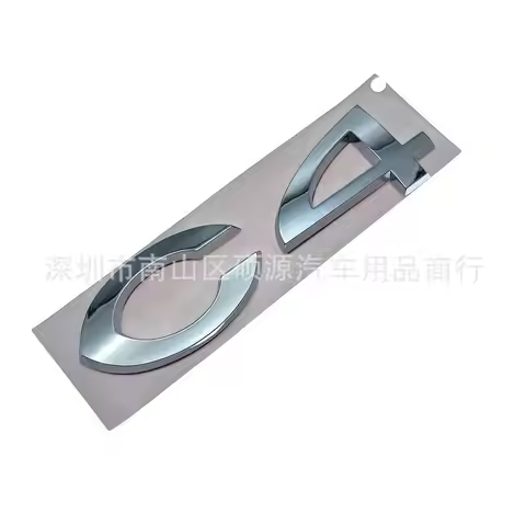 C2 C4 C5 3D ABS Chrome Car Badge Rear Trunk Letter Sticker For Citroen All Models