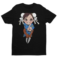 Chibi Chun Li Ultra SF4 Premium Unisex T Shirt |   Gifts for Fighting Gamers