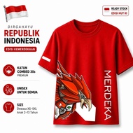 Happy Birthday 81 Years Short Sleeve T-Shirt August 17th Edition 2026 Indonesian Independence Day Co