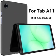 Soft Case TPU Silicone Shell Back Cover Macaron Black Only For Samsung Tab A9 Tab A9 Plus/ Tab A9+/ 