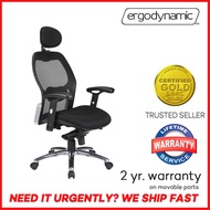 Ergodynamic EHC-420 BIFMA CERTIFIED & TESTED High Back KOREAN High End Mesh Office Chair, Adjustable