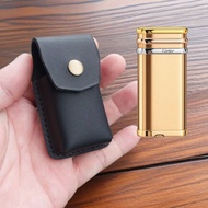 Cartier Leather Case, Cartier Lighter handmade genuine cowhide, handmade leather goods