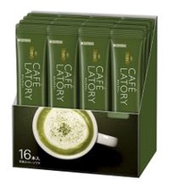 AGF Blendy Cafe Latory Stick Rich Matcha Latte (16 Sticks)