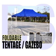 [SG Stock] BANSOON H/D Foldable Gazebo. Foldable Tentage. Canva Shelter. Blue.
