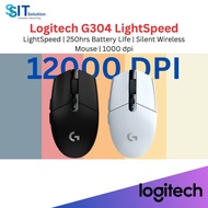 Logitech G304 Lightspeed Wireless Gaming Mouse | HERO Sensor | 12000 DPI | Lightweight | 6 Programma