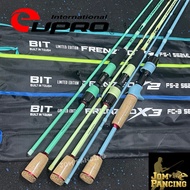 【Jom Pancing】EUPRO FRENZIED X1 SINGLE HAND SPINNING BC CASTING FISHING ROD, JORAN MANCING