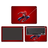 3PCS DIY Marvel Notebook Computer Skin Notebook Sticker Scratch Resistant 10-17 Inch Gaming Laptop Case Decorative Decal for Lenovo, Asus, Acer