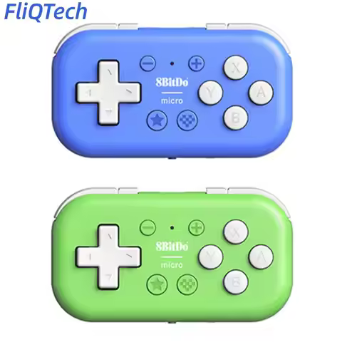 8Bitdo Micro Gamepad Bluetooth-compatible Pocket Controller Designed for 2D Games Mini Game Console 