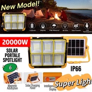 ️20000W New Model!6 grid Solar outdoor lighting 288 LED Lampu solar