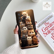 Softcase Samsung Galaxy A72 4G 2021 - rajacase - Casing Samsung Galaxy A72 4G 2021 - Motif case cats
