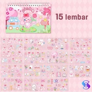 Stiker Buku Pegangan/Stiker kartun/stiker/Stiker dekoratif - Qiqi Treasure