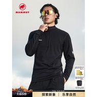 MAMMUT Mammoth Aenergy Men's Outdoor Moisture Absorption Quick-Drying Sweat-Wicking Half-Zipper Comf