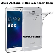 Asus Zenfone 3 Max 5.5 Clear / Transparent TPU Case (Anti Water Marks)