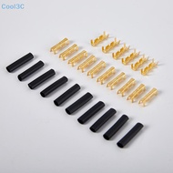 Cool3C 200pcs 453 U-Terminal Lug Wire Butt Joint Cold Terminal, Fascia Of Small Tooth With Heat Shri