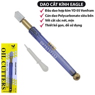 Dao cắt kính thủy tinh gạch men Nhật EAGLE Japan cao cấp Đại Bàng đen 10-25mm bút cắt kiếng siêu sắc