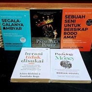 paket 5 buku segala galanya ambyar the principle of power sebuah seni untuk bersikap bodo amat beran