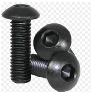 Black M5 Button Head Cap M5 Round Countersunk Screw