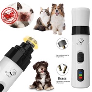 Pet Nail Polisher Dog Electric Nail Clipper Cat Charging Led Set Nail Clipper G7d8