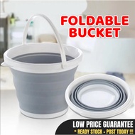 5L/10L Foldable Bucket Collapsible Bucket Baldi Lipat Water Bucket Car Washing Outdoor Travel 折叠桶 To
