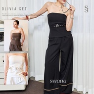 Swana.ss-Olivia set XS-XL Tube Top + Pants + Long