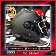 ACES Helmets R2 S70 [MATT BLACK]
