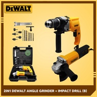 2in1 DeWALT Impact Drill and DeWALT Angle Grinder (B)