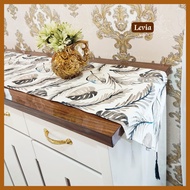 Taplak Meja Set Ruang Tamu Bahan Kanvas Aneka Motif  | Table Runner Set Murah | Telapak Meja TV Mini