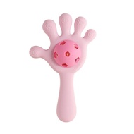 Mainan Bersuara untuk Bayi /Silicone Rattle Teether Bayi Mainan/Goyangan Telapak Tangan Silikon Teet