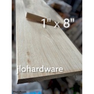 Furniture plank wood /Papan meranti ketam Saiz 1"x 8" ,1"x6" GRED A