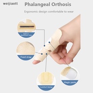 [weijiaott] Pain Relief Finger Splint Fracture Protection Brace Adjustable Sprain Dislocation Fracture Finger Splint Corrector Support SG
