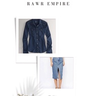 DENIM OUTFIT OOTD😘🙏🏻