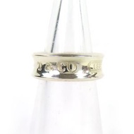 品相極佳的 TIFFANY & Co. 1837 窄戒指，1997 年製造，925 銀，約日本 8 號，重 7.56 克，男女皆宜。