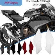 แผงหุ้มถังน้ำมัน CBR500R 2021 2020ฝาครอบด้านข้างกรอบภายนอกของฮอนด้าก๊าซ CBR 500R CBR500 R 2019-2022อุปกรณ์เสริมฝาครอบน้ำมันรถมอเตอร์ไซค์