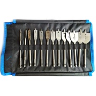 Inch 13-Piece Set Woodworking Flat Drill Flat Drill Wood Wood Reamer Drill Bit Set Three-Pointed Dri