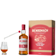 Benromach 15 Years Single Malt Scotch Whisky 700ml, Gift Set