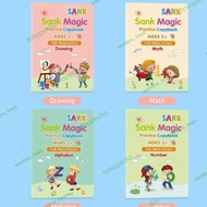 buku belajar menulis anak sank magic book preschool arabic hijaiyah