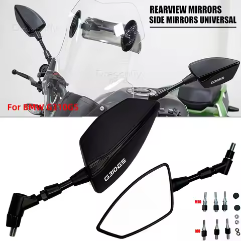 For Bmw G310GS G310R G 310 GS G310 R 2017-2023 Motorcycle 8MM 10MM Universal Adjustabale Rearview Mi