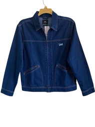 แจ็คเก็ตยีนส์ LEE เสื้อผู้ชาย หญิงใส่ได้ คอตตอน100% ผ้านิ่มสวมใส่สบาย แท้จากช็อป