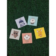 50 Pcs TXT Stone Stickers