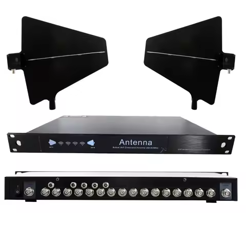 Professional Long-Distance 8-Channel 16-Channel Wireless Microphone Antenna Signal Power Amplifier S