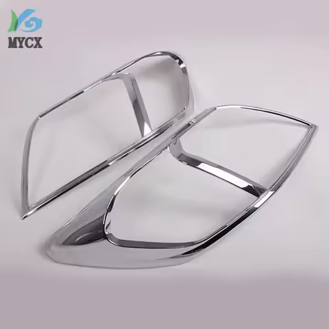 Car-styling Chrome For Toyota Hilux Accessories Headlamp Cover Strips Trim For Toyota Hilux 2005-201