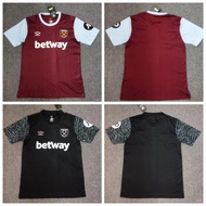 Fan edition 24-25 West Ham United home and away football high-quality short sleeved jersey S-XXL, customizable